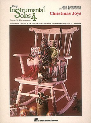 Christmas Joys - Alto Sax - Alto Saxophone Hal Leonard Saxophone Solo