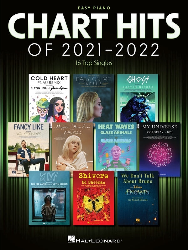 Chart Hits of 2021-2022 - Easy Piano Hal Leonard 418042