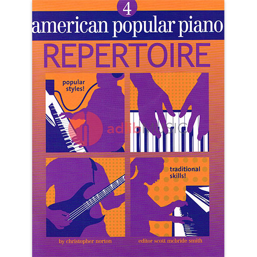 Norton American Popular Piano Repertoire Level 4 - Piano/CD Novus 399004