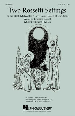 Two Rossetti Settings - Richard Hynson - Hal Leonard Instrumental Parts Score/Parts