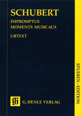 Impromptus and Moments Musicaux - Study Score - Franz Schubert - Piano G. Henle Verlag Study Score Score