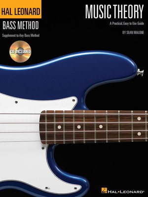 Music Theory for Bassists - Everything You Ever Wanted to Know But Were Afraid to Ask - Bass Guitar Sean Malone Hal Leonard /CD