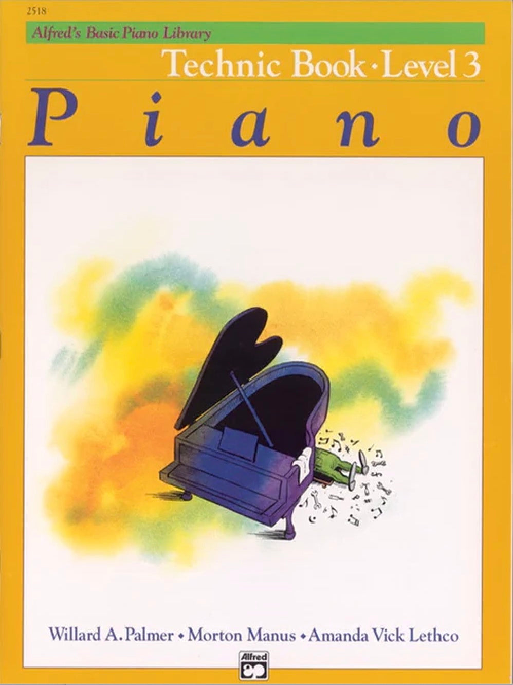 Alfred's Basic Piano Library Technic Book 3 - Piano by Palmer/Manus/Lethco Alfred 2518