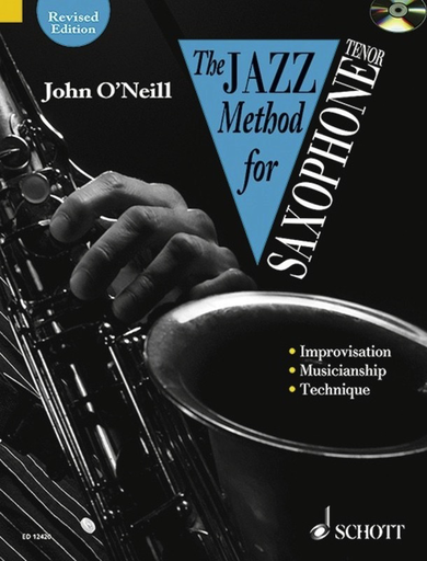 Jazz Method For Saxophone Ten Sax Bk/Cd -