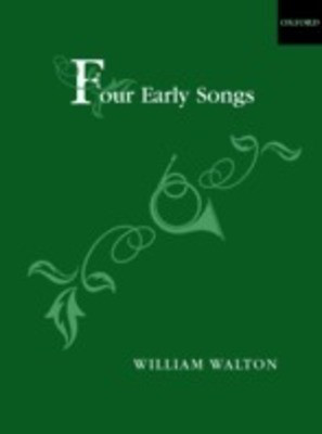 Four Early Songs - William Walton - Classical Vocal High Voice Oxford University Press Vocal Score