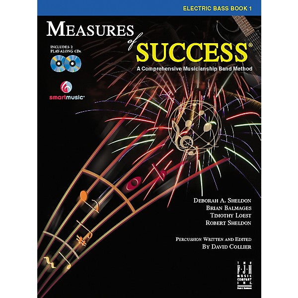 Measures of Success - Electric Bass Guitar Book 1 by Sheldon/Balmages/Loest FJH BB208EB