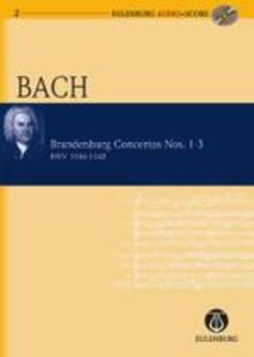 Bach - Brandenburg Concertos #1-3 - Miniature/Study Score Eulenburg EAS102