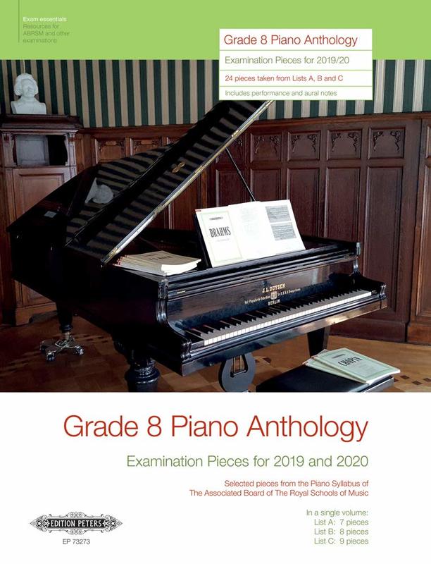 ABRSM Grade 8 Piano Anthology 2019-2020 - Piano Solo Peters EP73273