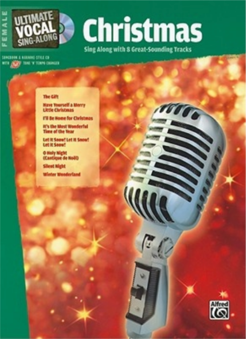 ULTIMATE VOCAL SING ALONG CHRISTMAS FEMALE BK/CD - VARIOUS - 31418