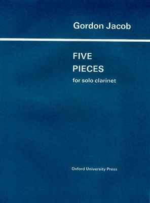 Jacob - 5 Pieces - Clarinet Solo Oxford 9780193573680