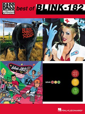 Best of blink-182 for Bass - Bass Recorded Versions - Bass Guitar Hal Leonard Bass TAB with Lyrics & Chords