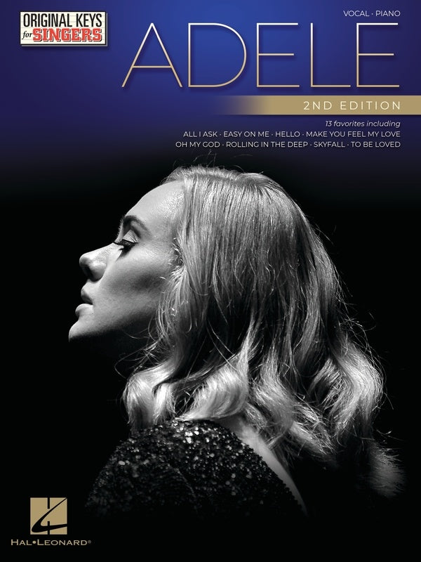 Adele - Original Keys For Singers 2nd Edition - Piano/Vocal/Guitar PVG Hal Leonard 438956