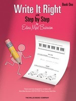 Write It Right - Book 1 - with Edna Mae Burnam's Step by Step - Edna Mae Burnam Willis Music