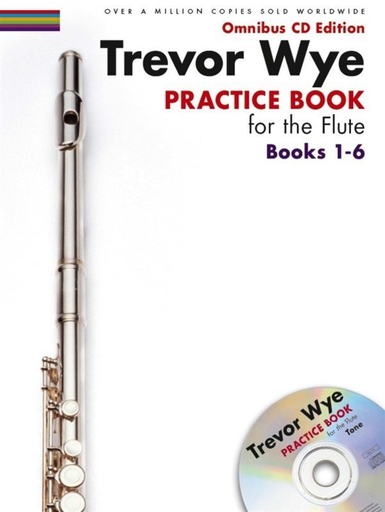 WYE PRACTICE BOOK FOR FLUTE OMNIBUS 1-6 BK/CD - Novello - OUT OF PRINT