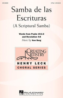 Samba De Las Escrituras - Ken Berg - 3-Part Treble Hal Leonard Choral Score Octavo