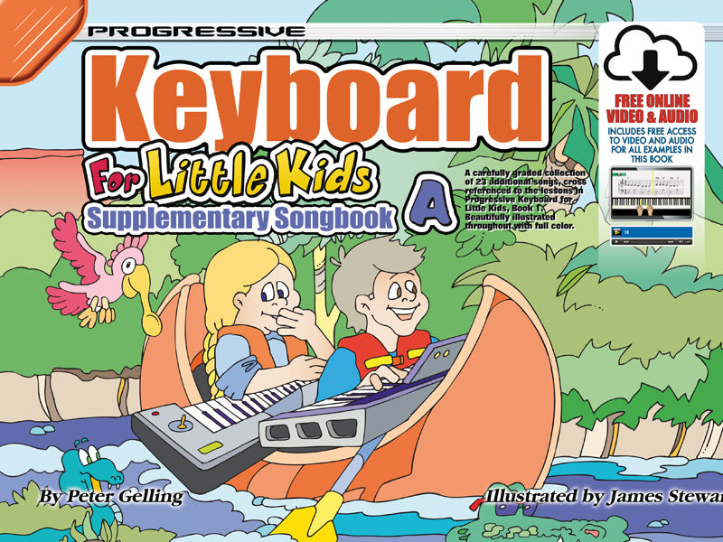 Progressive Keyboard Method Little Kids Supp Songbk A