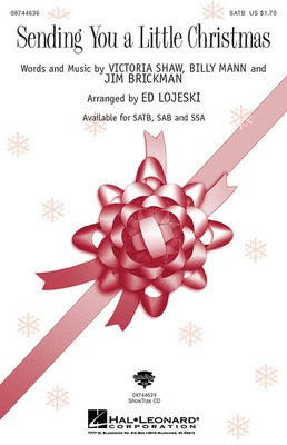 Sending You a Little Christmas - Ed Lojeski Hal Leonard ShowTrax CD CD