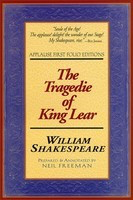 Tragedie of King Lear - Applause First Folio Editions - William Shakespeare Applause Books