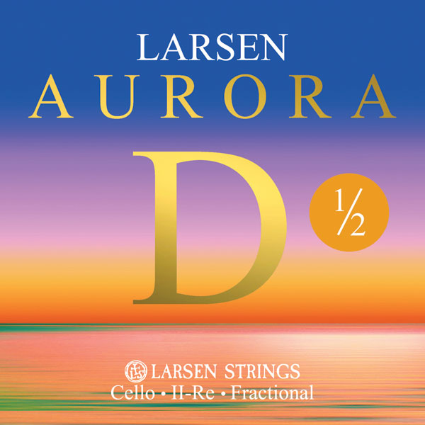 Larsen Aurora Cello D String 1/2 Size