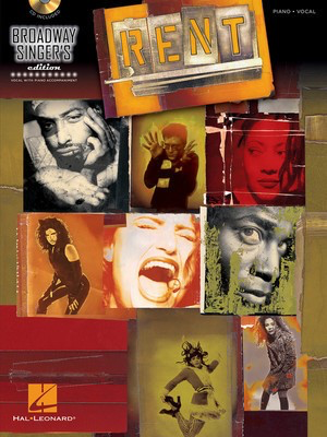 Rent - Broadway Singer's Edition - Jonathan Larson - Piano|Vocal Hal Leonard Piano & Vocal /CD