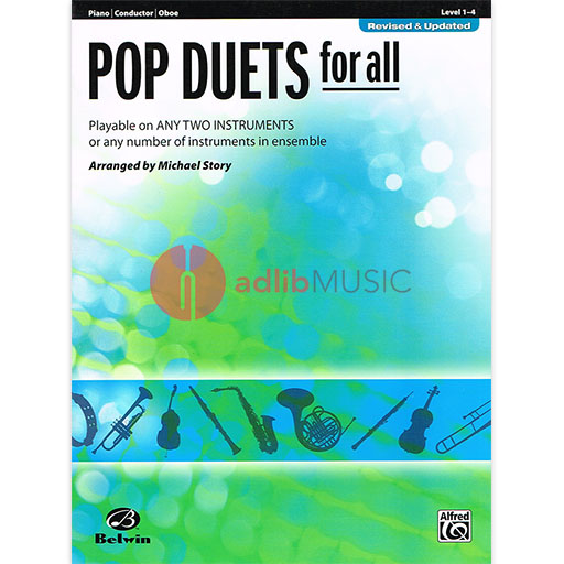 Pop Duets for All - Piano/Conductor/Oboe - Various - Michael Story - Alfred Music