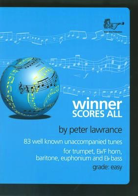 WINNER SCORES ALL FOR TREBLE BRASS BOOK & CD - TRUMPET - BRASSWIND