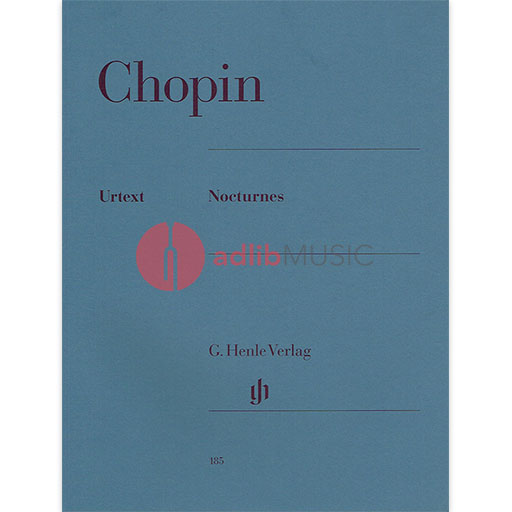 Chopin - Nocturnes - Piano Solo Henle HN185