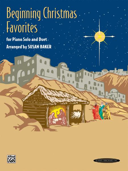 Beginning Christmas Favorites - Piano Solo & Duet - Arranged Susan Baker - Alfred