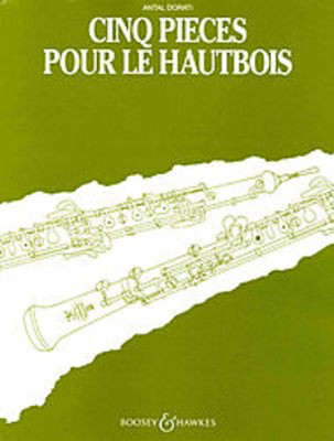 Five Pieces - Antal Doríçti - Oboe Boosey & Hawkes