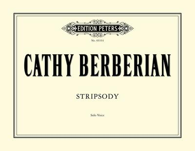 Stripsody - Cathy Berberian - Classical Vocal Edition Peters Vocal Solo