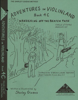 Adventures In Violinland Book 4C - Wandering Off the Beaten Path - Shirley Givens - Violin Seesaw Music