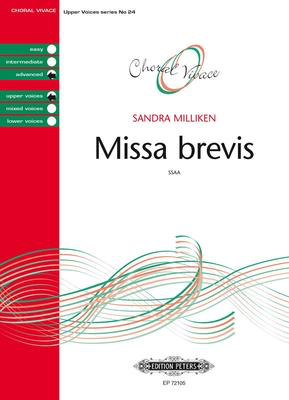 Missa Brevis - Sandra Milliken - SSAA Edition Peters Choral Score Octavo