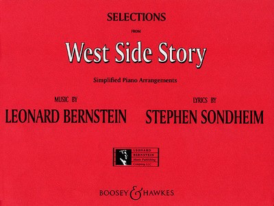 West Side Story - Simplified Piano Arrangements - Leonard Bernstein|Stephen Sondheim - Piano William Stickles Leonard Bernstein Music Publishing Co. Easy Piano & Vocal