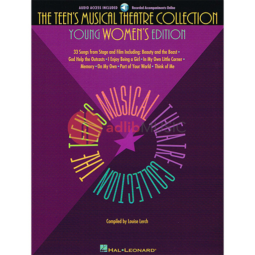 The Teen's Musical Theatre Collection: Young Women's Edition - Vocal/CD by Lerch Hal Leonard 740149