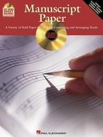 CD-ROM Manuscript Paper - A Variety of Staff Paper for All Your Composing & Arranging Needs - Various Authors Hal Leonard Preview CD CD-ROM