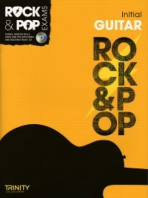 Rock & Pop Exams: Guitar - Initial - Book with CD - Guitar Trinity College London /CD