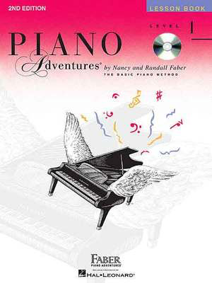 Piano Adventures Level 1 Lesson Book - Piano/CD by Faber/Faber Hal Leonard 420313