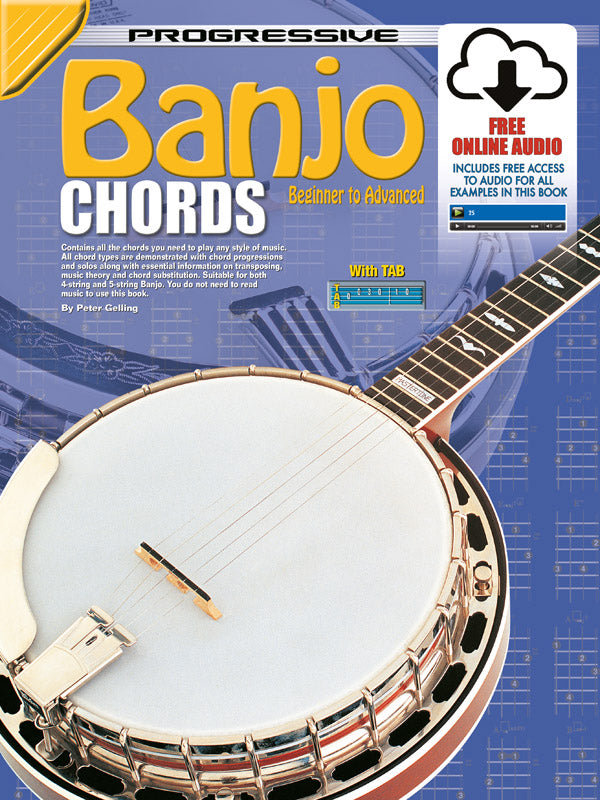 Progressive Banjo Chords Bk/CD