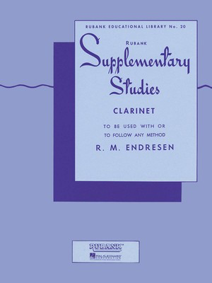 Supplementary Studies - Saxophone - R.M. Endresen - Saxophone Rubank Publications