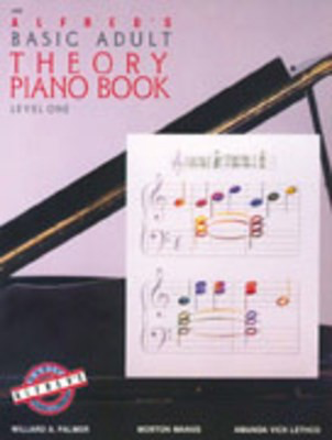 Alfred's Basic Adult Piano Course: Theory Book 1 - Amanda Vick Lethco|Morton Manus|Willard A. Palmer - Piano Alfred Music