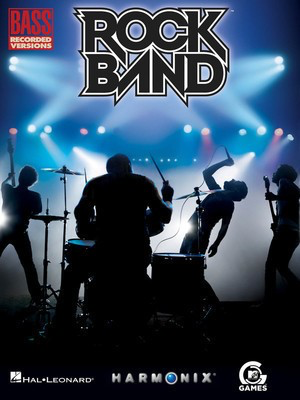 Rock Band - Bass Guitar Hal Leonard Bass TAB with Lyrics & Chords