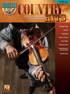 Country Hits - Violin Play-Along Volume 9 - Various - Violin Hal Leonard /CD