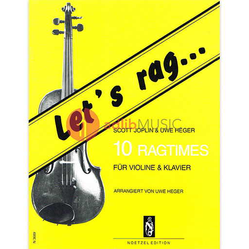 Joplin - Let's  Rag - Violin/Piano Accompaniment N3689