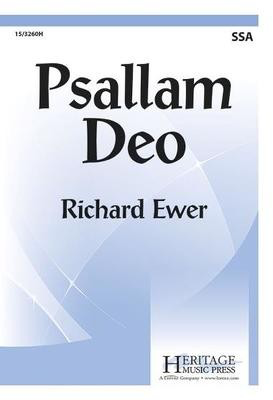 Psallam Deo - Richard Ewer - SSA Heritage Music Press Octavo