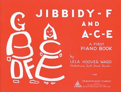 Jibbidy-F and A-C-E - Piano Lela Hoover Ward Boston Music