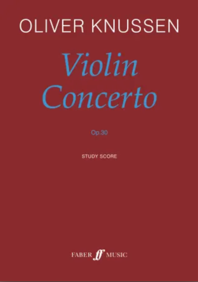 Knussen - Violin Concerto - Study Score Faber 0571523609