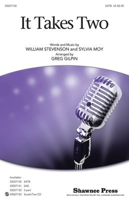 It Takes Two - Sylvia Moy|William Stevenson - Greg Gilpin Shawnee Press StudioTrax CD CD