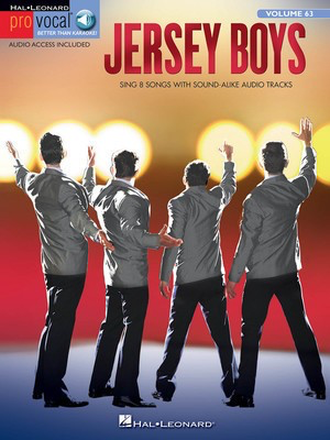 Jersey Boys - Pro Vocal Men's Edition Volume 63 - Robert Gaudio - The Four Seasons Hal Leonard Sftcvr/Online Audio