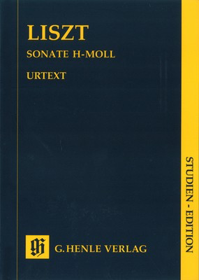 Piano Sonata B minoe - Study Score - Franz Liszt - Piano G. Henle Verlag Study Score Score