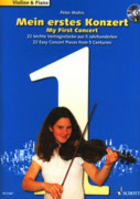 My First Concert Violin / Piano Bk/Cd -